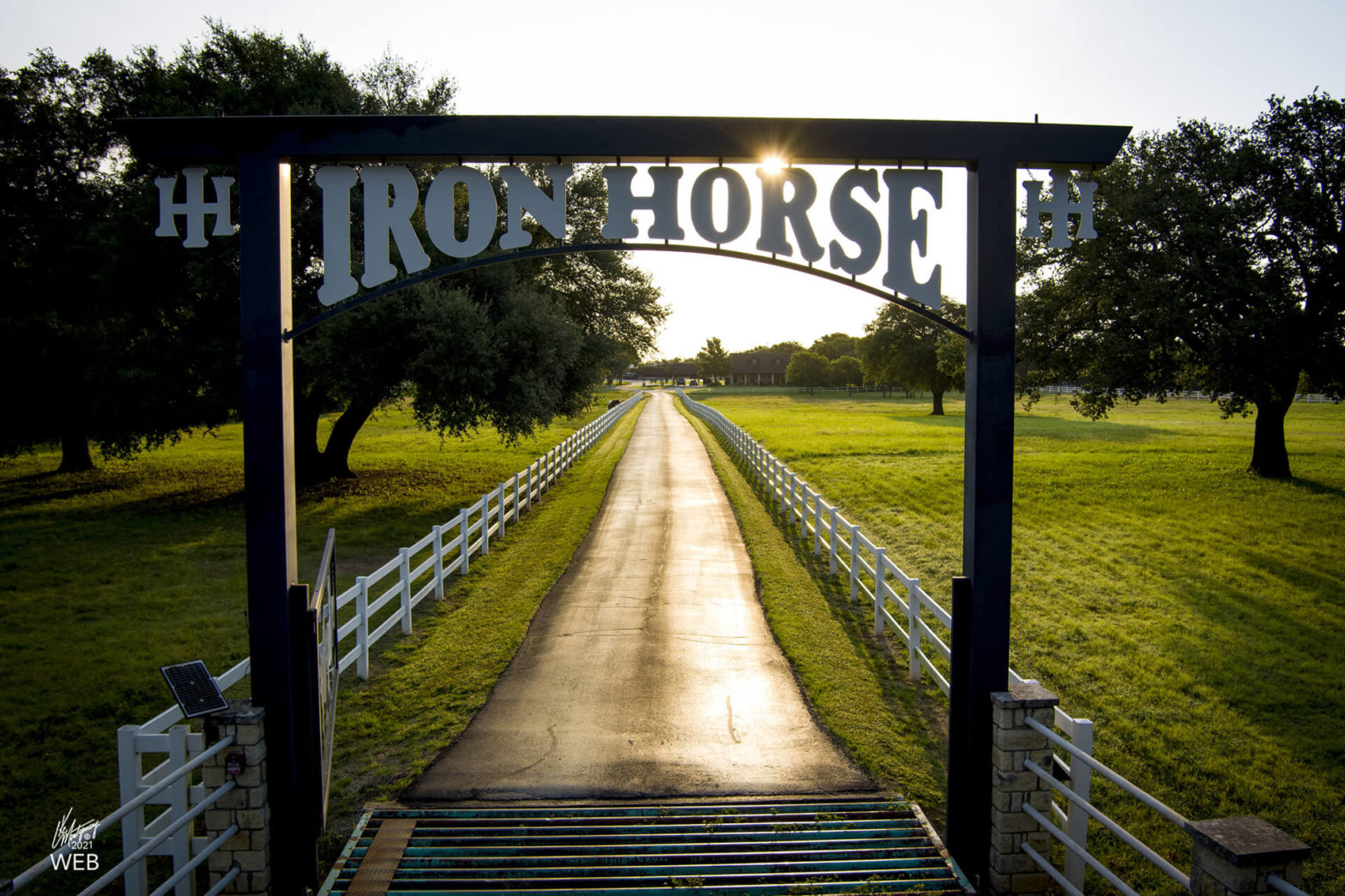 Iron Horse Ranch Home of Lads Straw Man and Distinctive